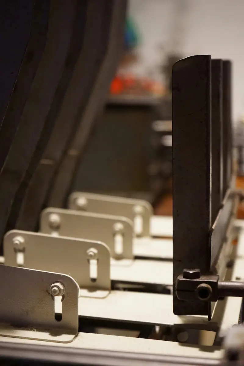 Batch of steel sheet metal brackets